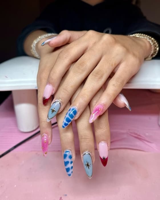Gel X set w/design
