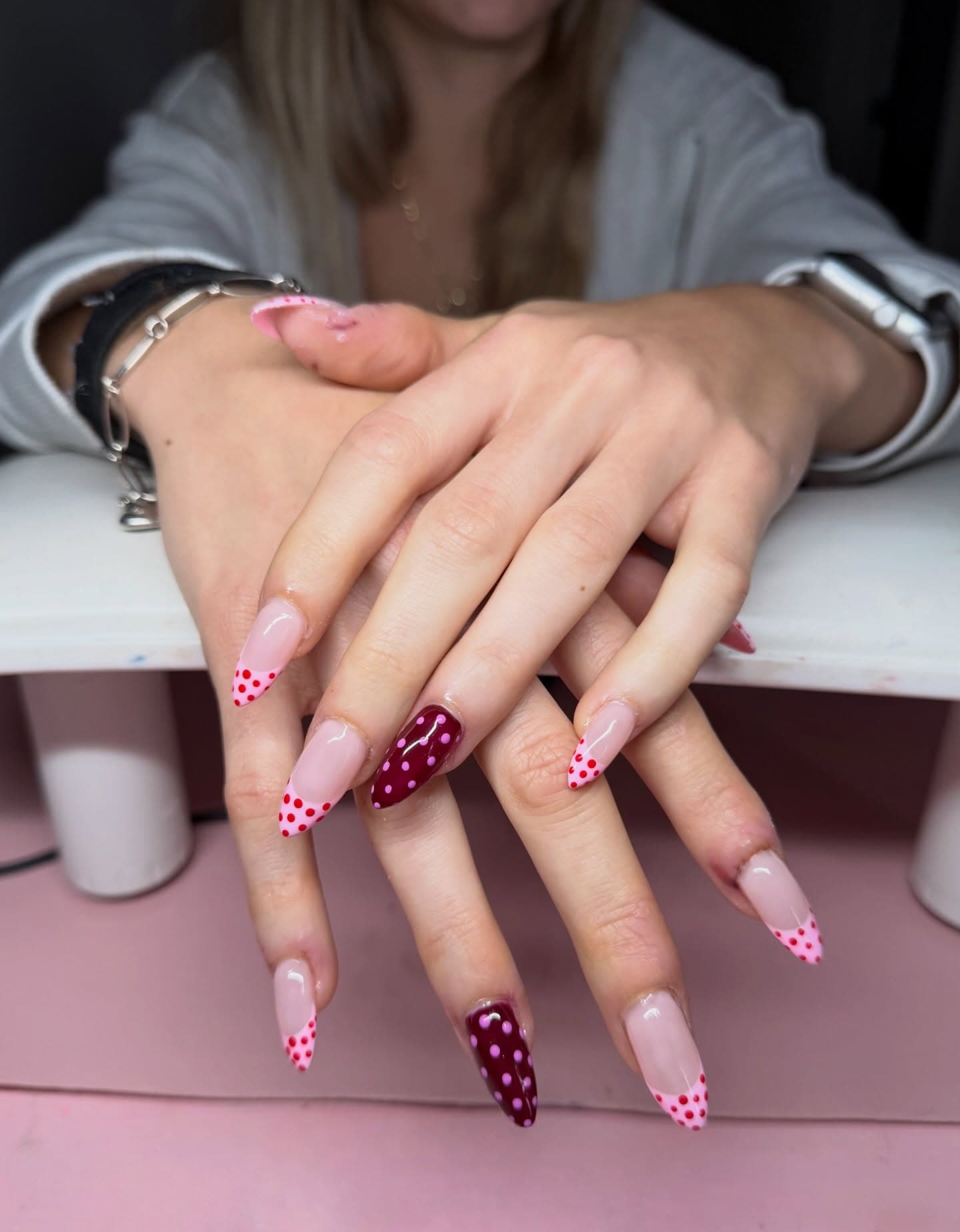 TheFrenchMani glossy neutral manicure